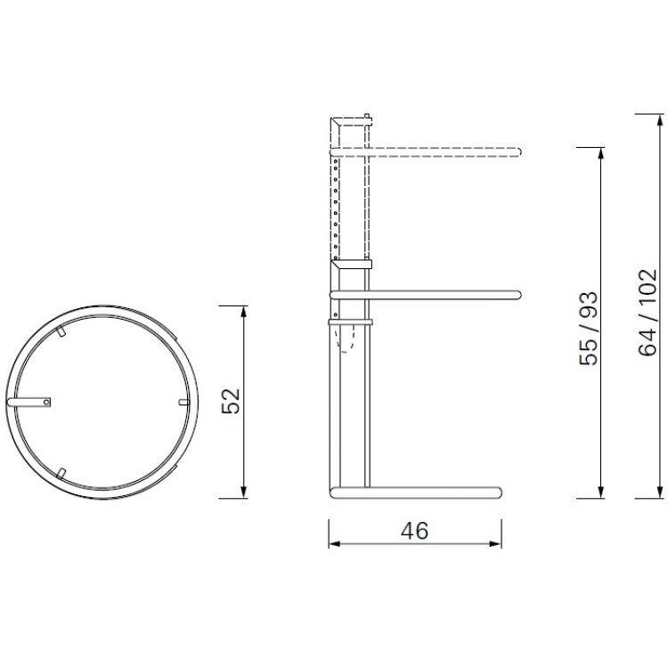 adjustable-table-e-1027-classicon-side-table