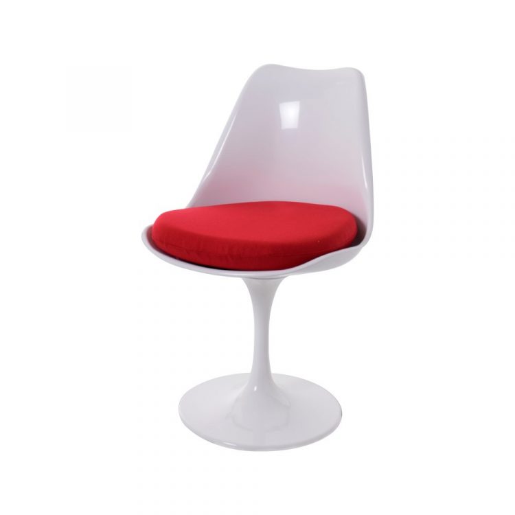 saarinen-tulip-no-arm-chair-white-cushion-red